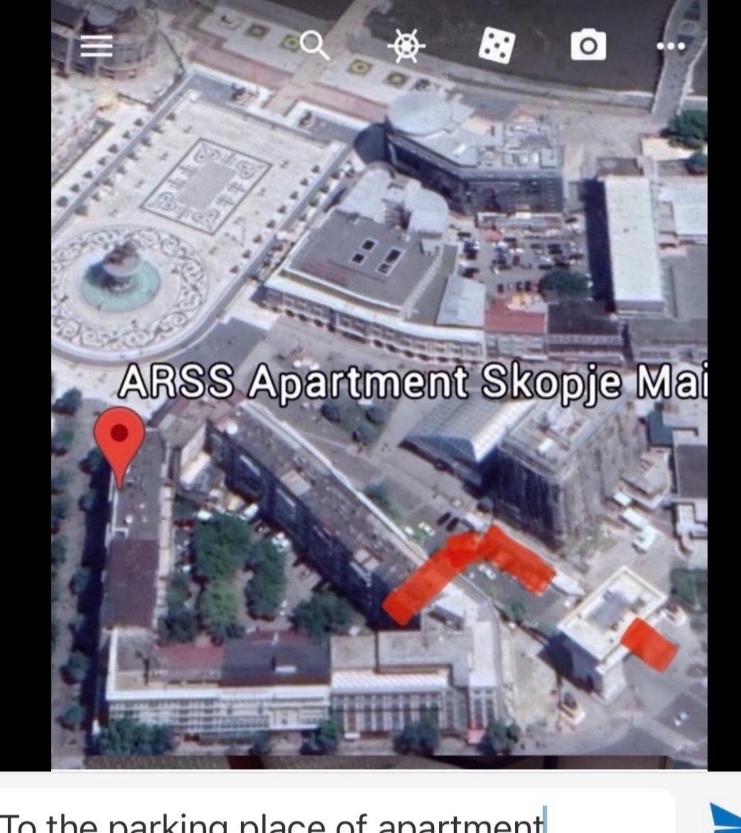 Arss Apartment Skopje Main Square Exteriör bild